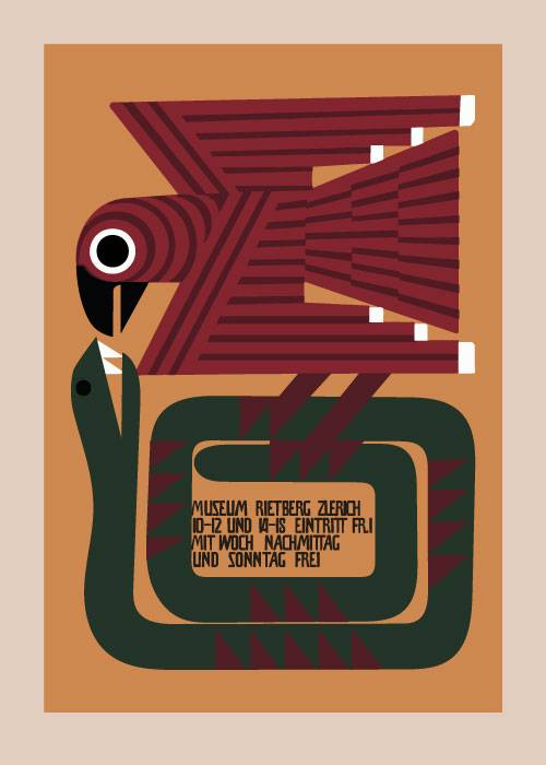 Keller Exhibition Poster – Vintage/Retro plakater