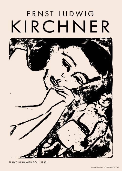 Kirchner Franzi Head – Kunst