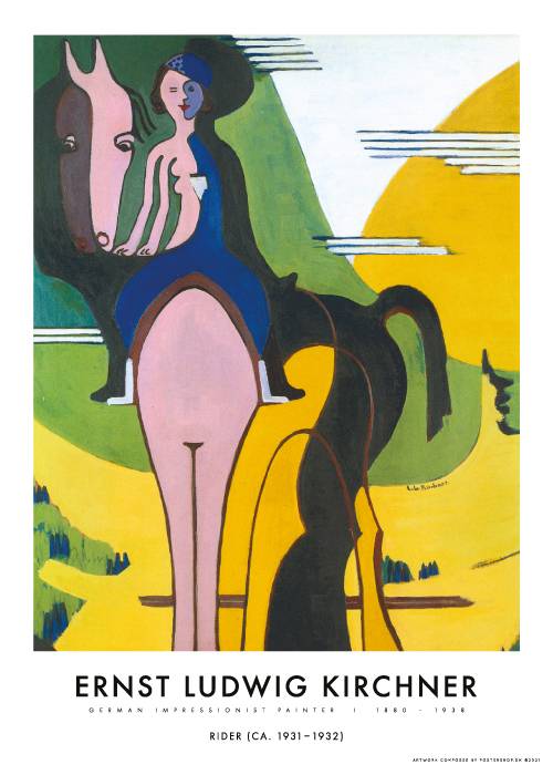 Kirchner Rider – Kunst