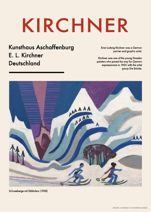 Kirchner Snow Mountain – Kunst