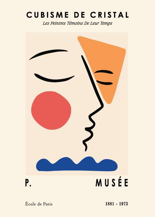 Picasso Kissing In Water – Kunst