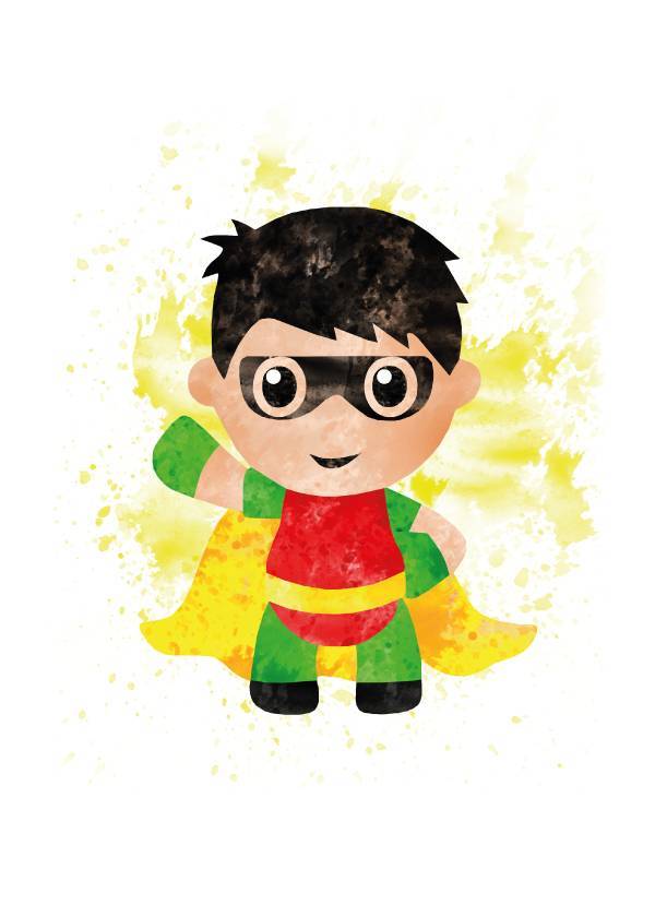 LITTLE ROBIN – Kids' Posters
