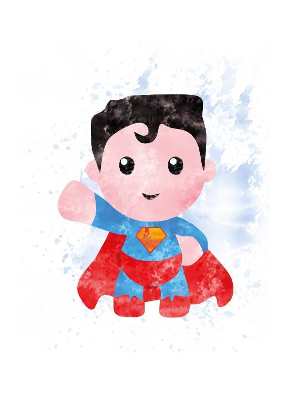 LITTLE SUPERMAN – Kids' Posters