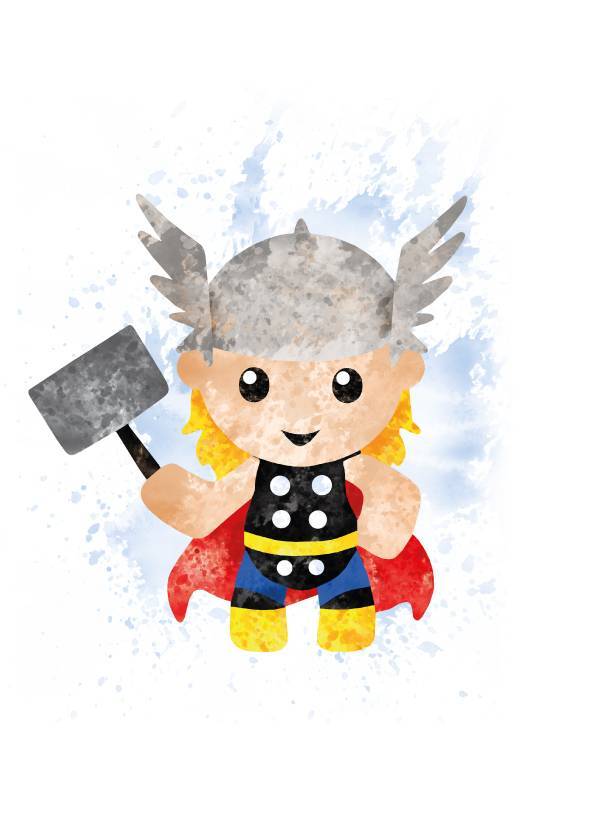 LITTLE THOR – Kids' Posters