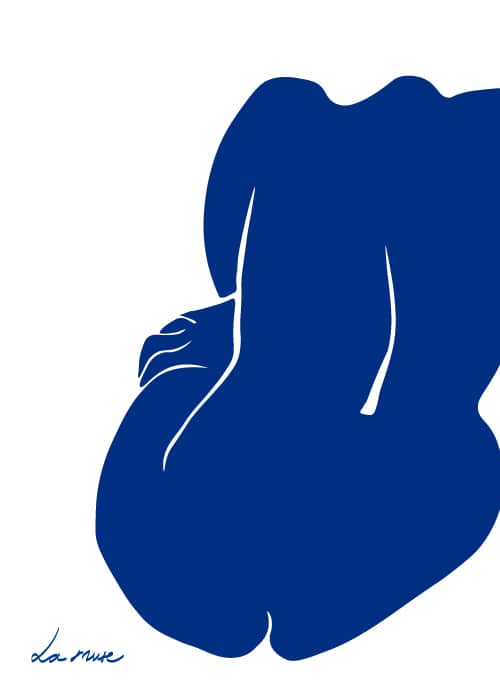 La Muse Bleue – Kunst