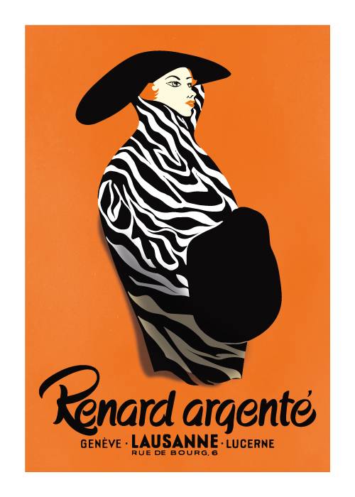 Lausanne Renard Argeneté – Vintage/Retro plakater