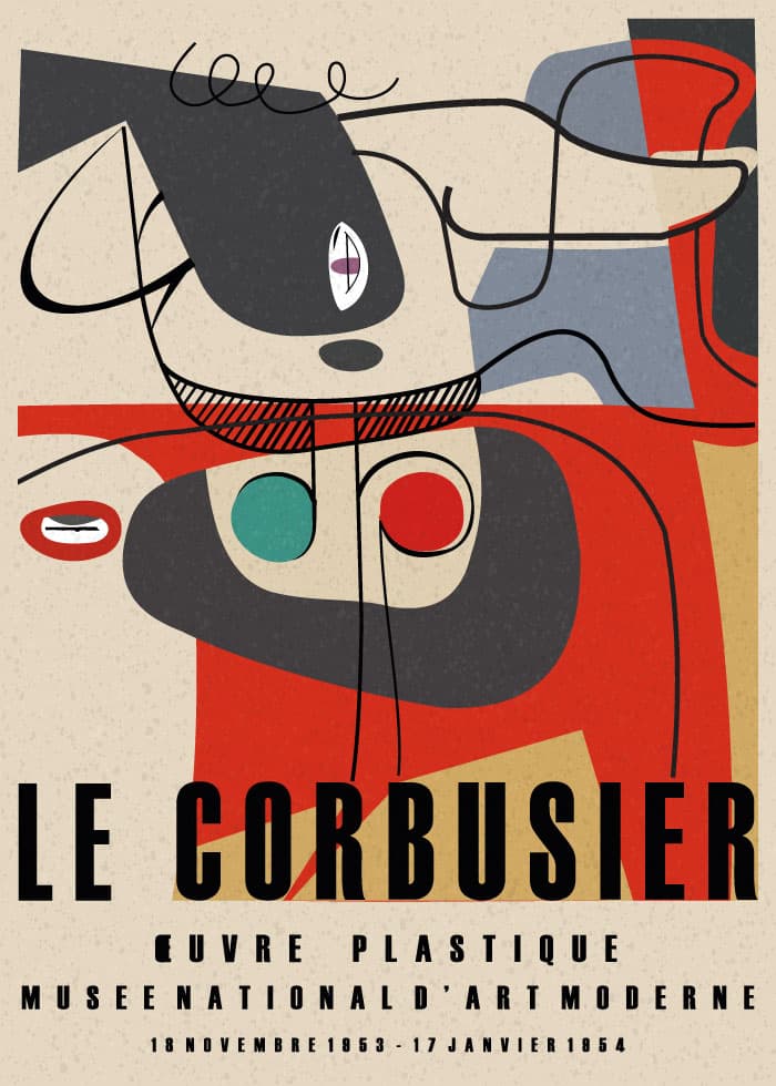 Le Corbuiser – Kunst