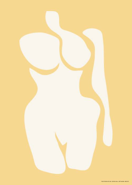 Le Corps Courbé Blanc – Kunst
