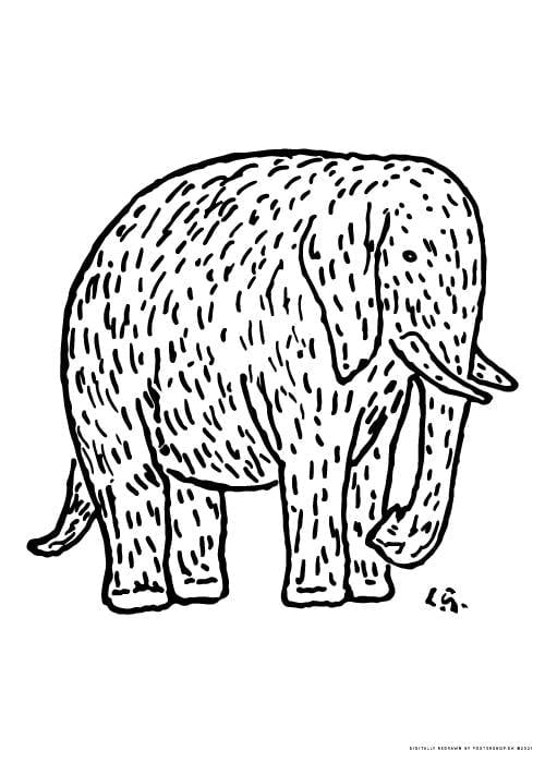 Leo Gestel Elephant – Kunst