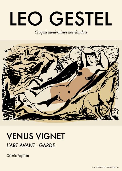 Leo Gestel Venus Vignet – Kunst