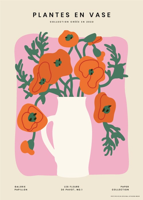 Les Fleurs De Pavot No. 1 – Kunst