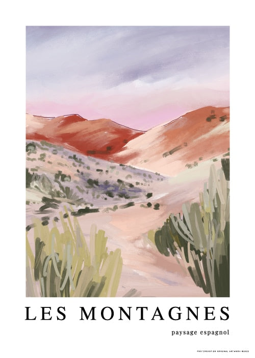 Les Montagnes – Kunst