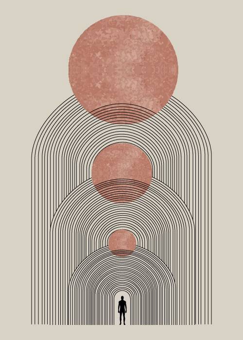 Linework Man – Kunst