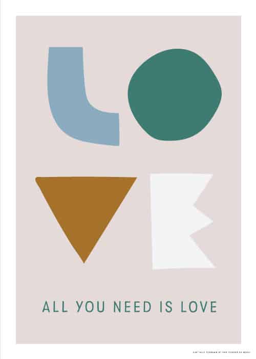 Looking For Love – Grafiske Plakater