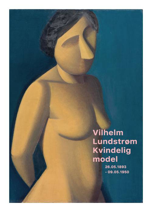 Lundstrøm Stående Kvindelig Model – Kunst