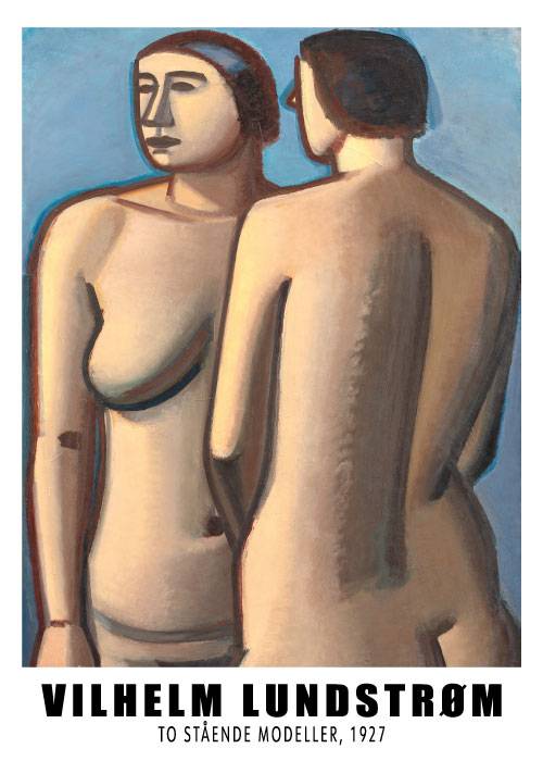 Lundstrøm To Stående Modeller