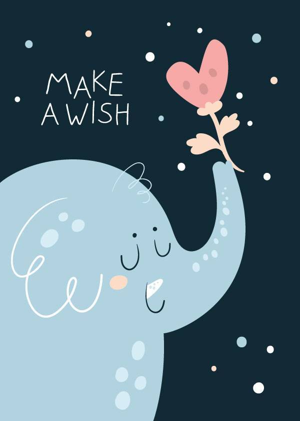 MAKE A WISH – Børneplakater
