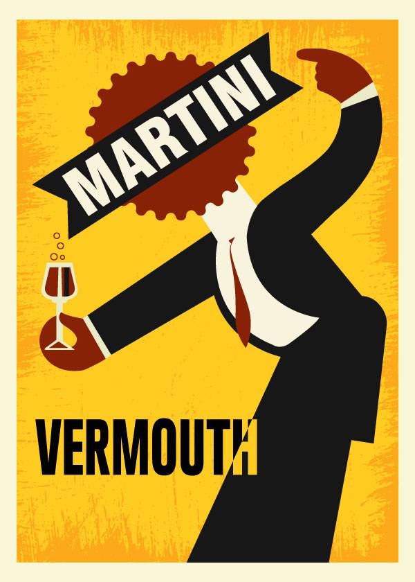 Martini Vermouth – Vintage plakat