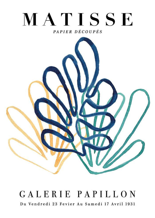 Matisse Leaf Outlines – Kunst