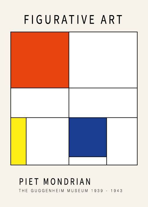 Mondrian Composition C – Kunst