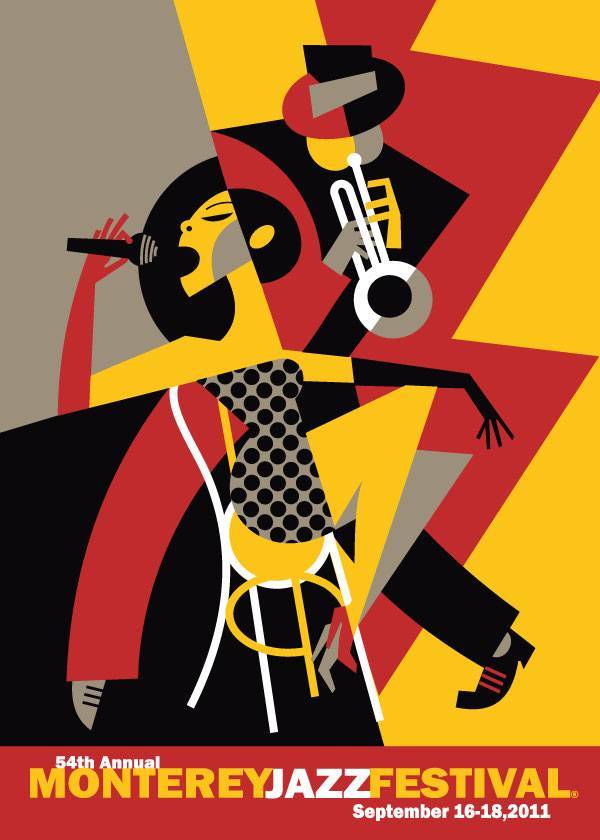 Monterey Jazz Festival – Vintage plakat