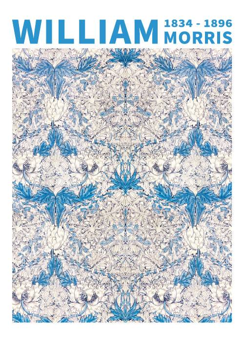 Morris Blue Honeysuckle – Kunst