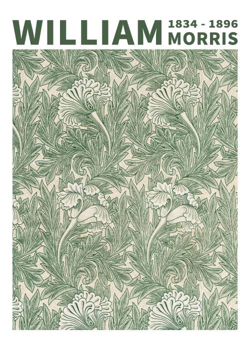 Morris Green Tulips – Kunst