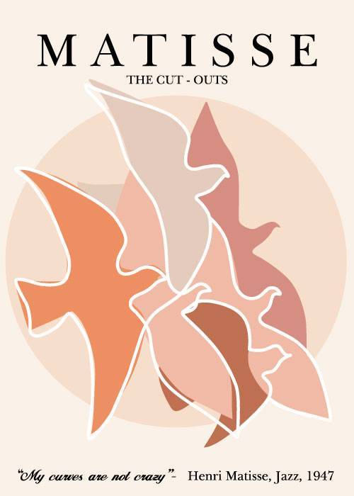 Matisse Pink Birds – Kunst