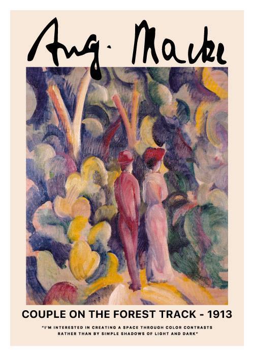 Macke Forest Track – Kunst