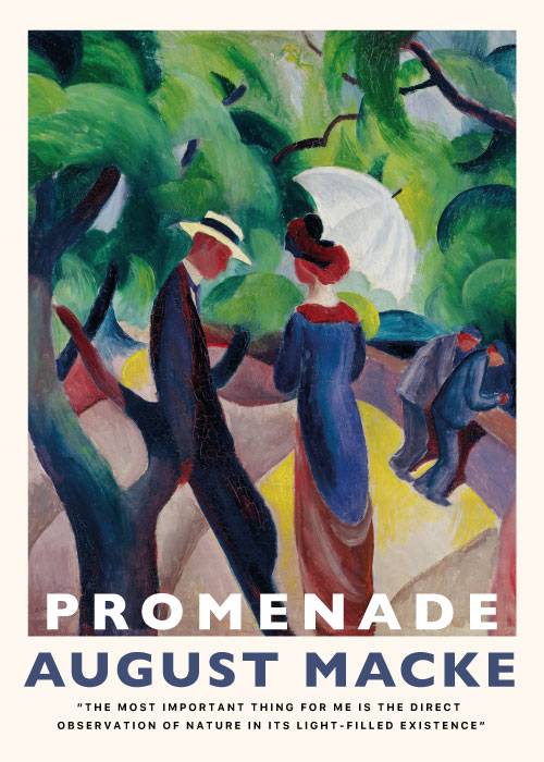Macke Promenade – Kunst