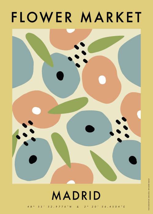 Madrid Flowers – Kunst