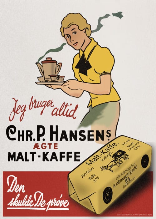 Malt Kaffe Chr. P. Hansen 1905