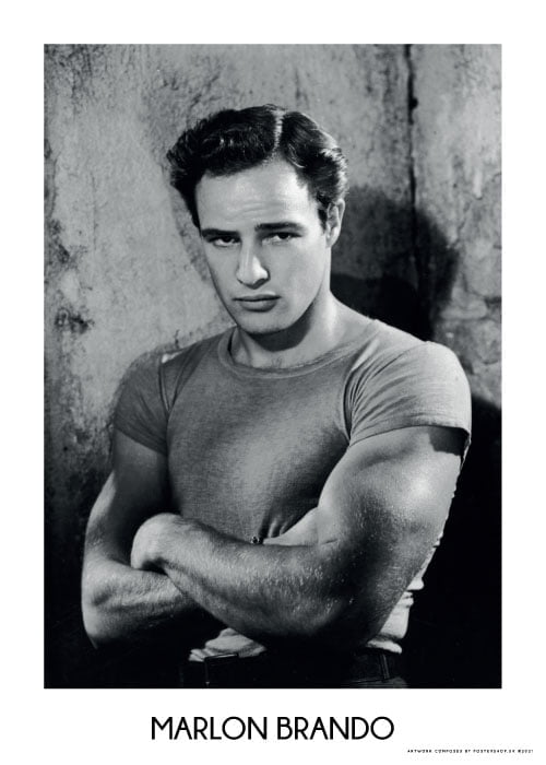 Marlon Brando Wondering – Fotokunst
