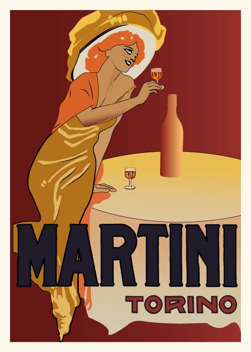Martini Torino – Vintage/Retro plakater
