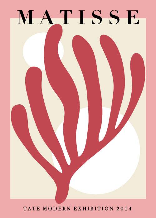Matisse Blues Pink – Kunst