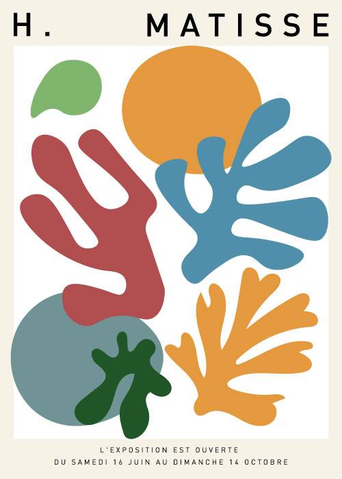 Matisse Colourful Marks – Kunst