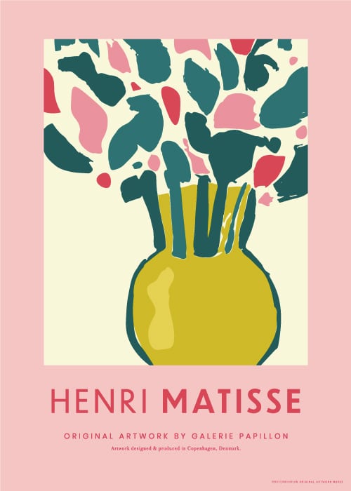 Matisse Cut Out Flower Vase – Kunst
