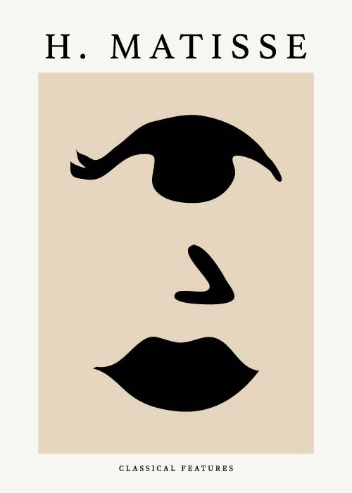 Matisse Eye Nose Lip – Kunst