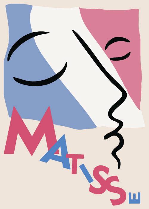 Matisse French Flag – Kunst