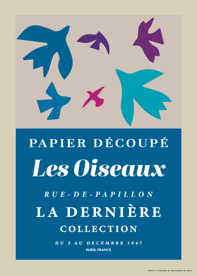 Matisse Les Oiseaux – Kunst