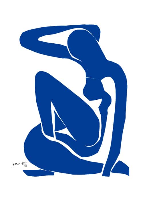 Matisse Nu Bleu No. 1 – Kunst