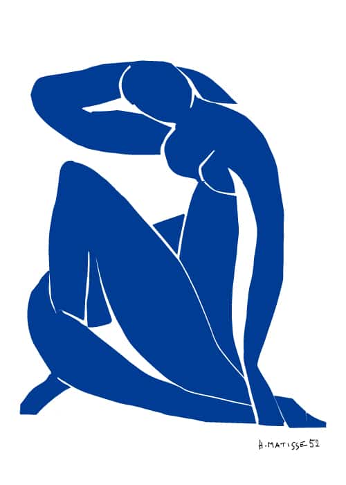 Matisse Nu Bleu No. 2 – Kunst