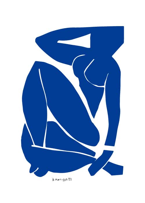 Matisse Nu Bleu No. 3 – Kunst