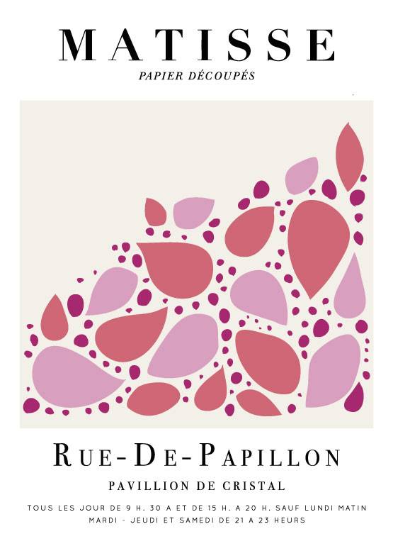 Matisse Pink Bush – Kunst