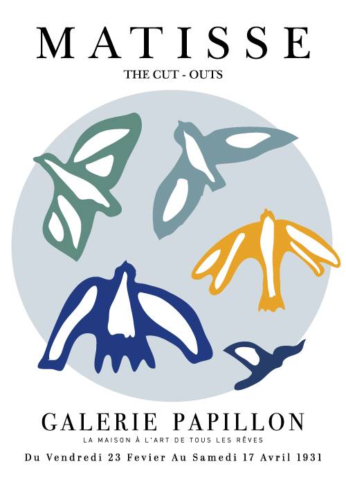 Matisse Spotted Birds – Kunst