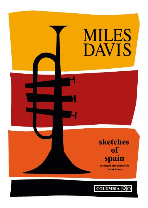 Miles Davis Sketches Of Spain – Vintage/Retro plakater