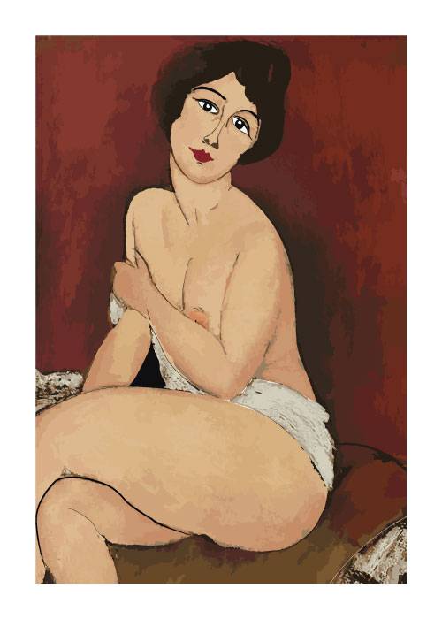 Modigliani La Belle Romaine – Kunst