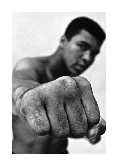 Muhammad Ali Punch – Fotokunst