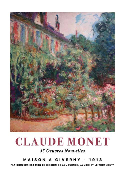 Monet House In Giverny – Kunst