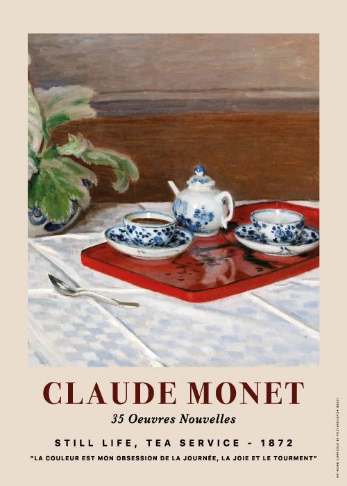 Monet Tea Service – Kunst